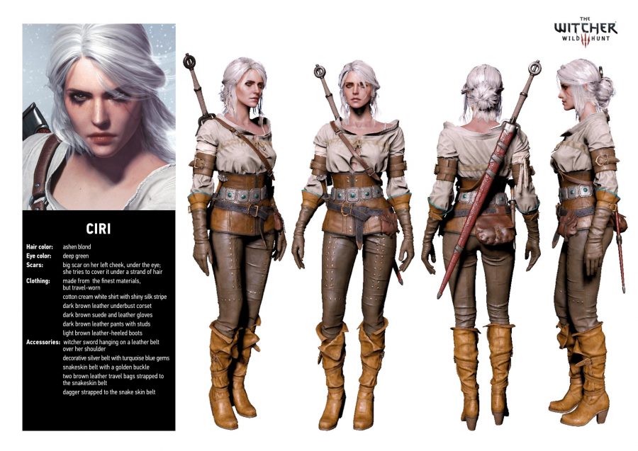 ciri cosplay witcher tutorial