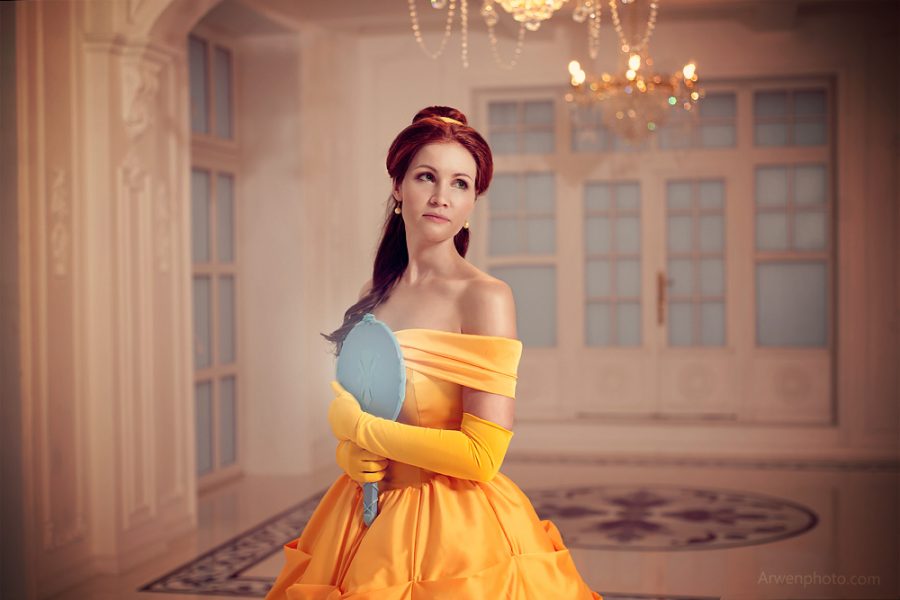 Beauty and the Beast belle disney cosplaygirl ball gown