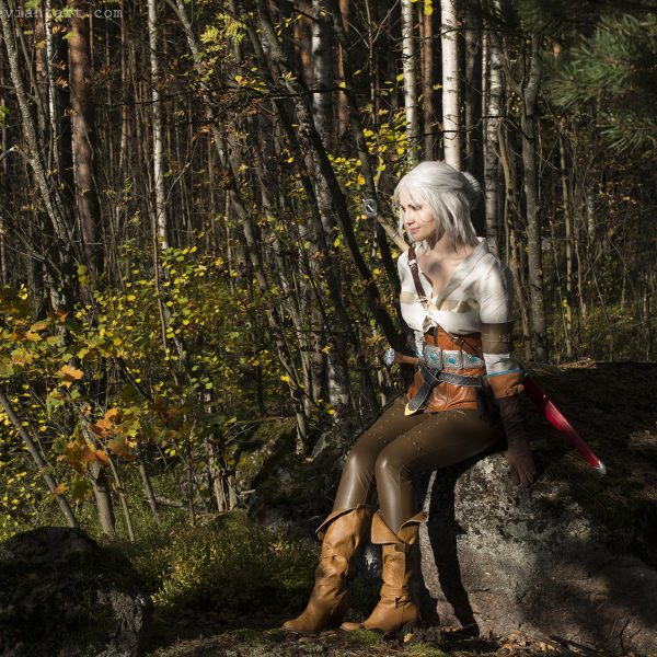 ciri cirilla the witcher 3 wild hunt cosplay nature warrior