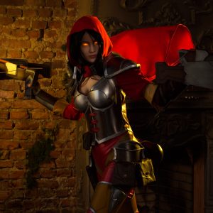 valla crossbow demon hunter heroes of the storm cosplay