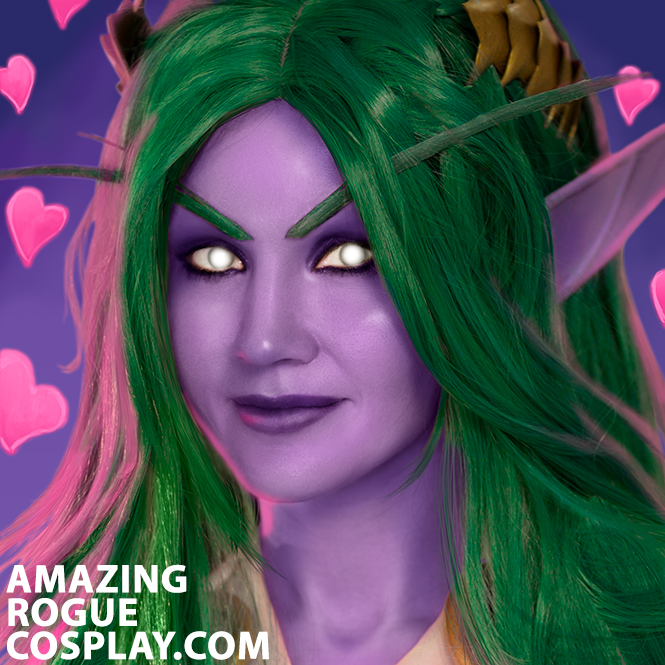Tyrande Cosplay Portrait Heroes of The Storm Warcraft