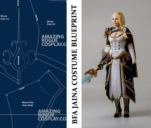 Jaina Cosplay Patterns